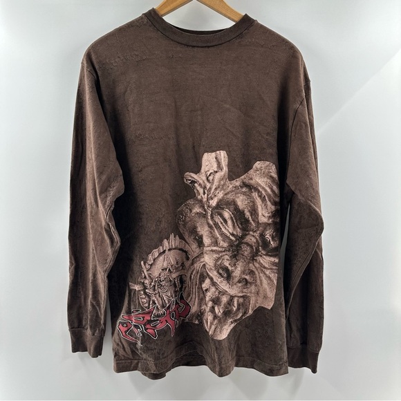 Travis Scott Other - Travis Scott Utopia Circus Maximus Tour Brown Long Sleeve – Size M